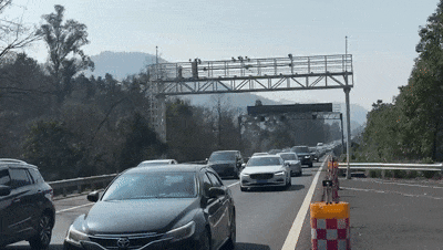 关闭,限流!返程高峰即将开启→_方向_温州_车流量