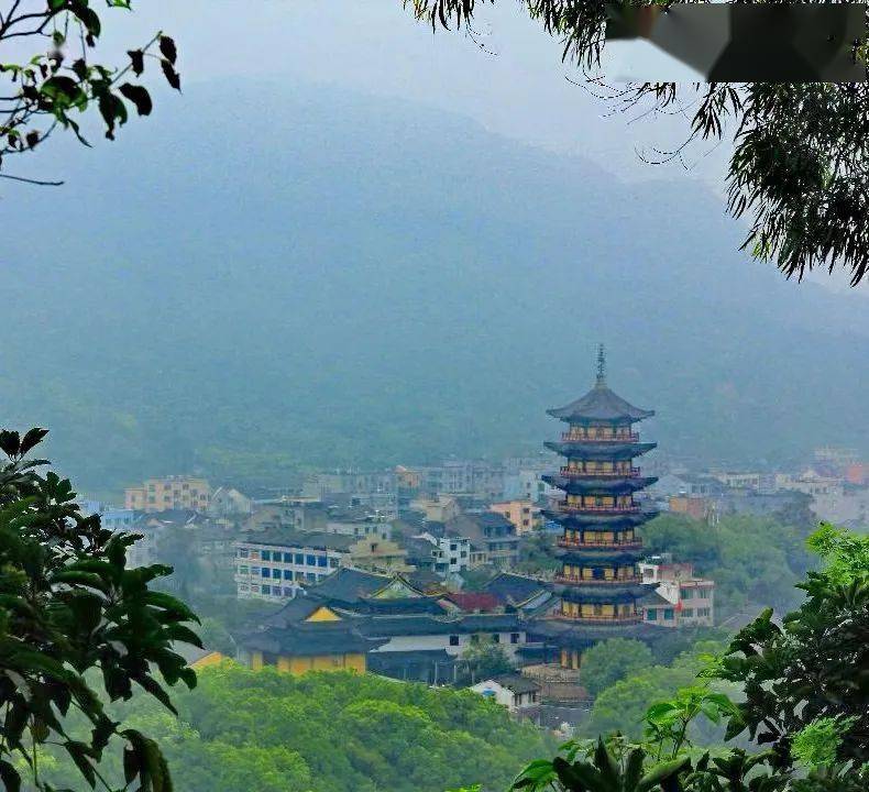 温州仙岩风景区图片