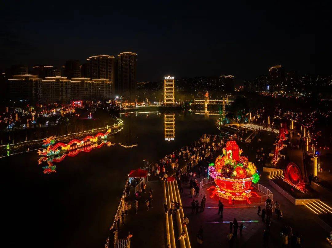 仙桃市夜景图片