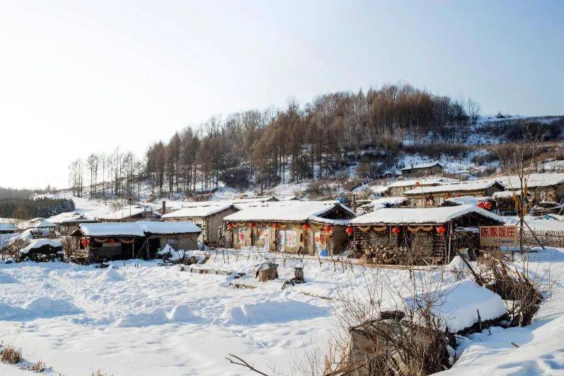 人民日报 | 吉林这些雪村,满足你对童话的所有期待_积雪_雪地_爬犁