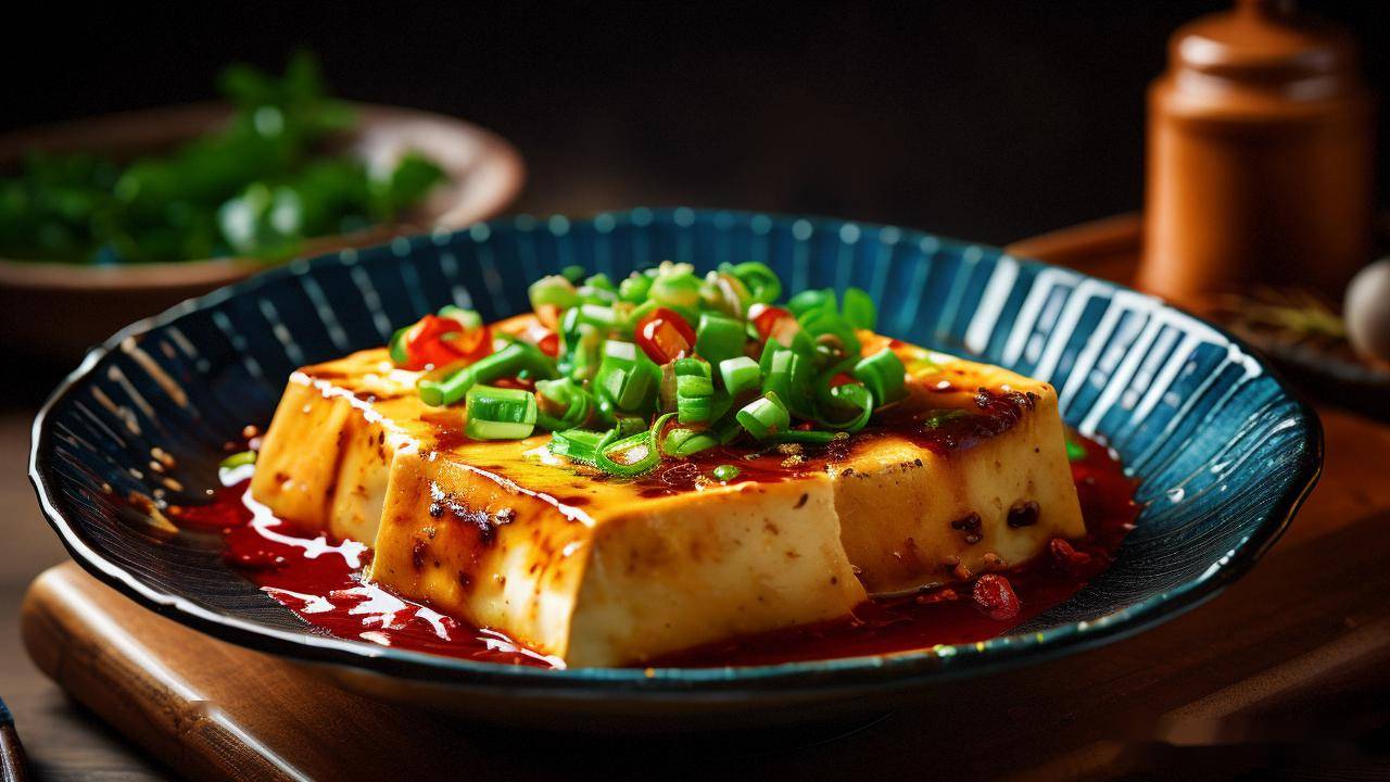 豆腐的华丽转身:家常葱烧豆腐,简单几步做出饭店级美味_美食_菜肴_道