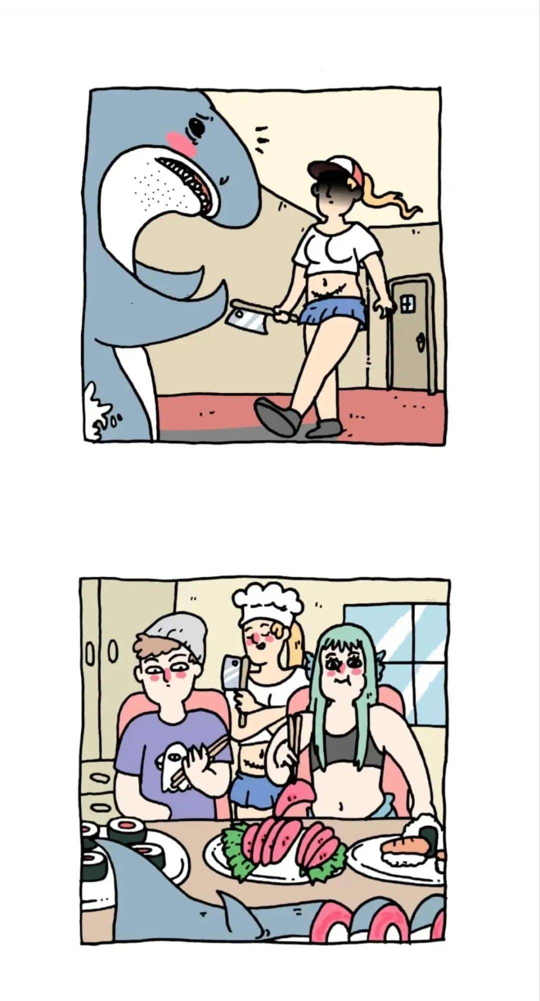 脑洞漫画:能拍30集伦理电视剧了_女生_情侣_什么