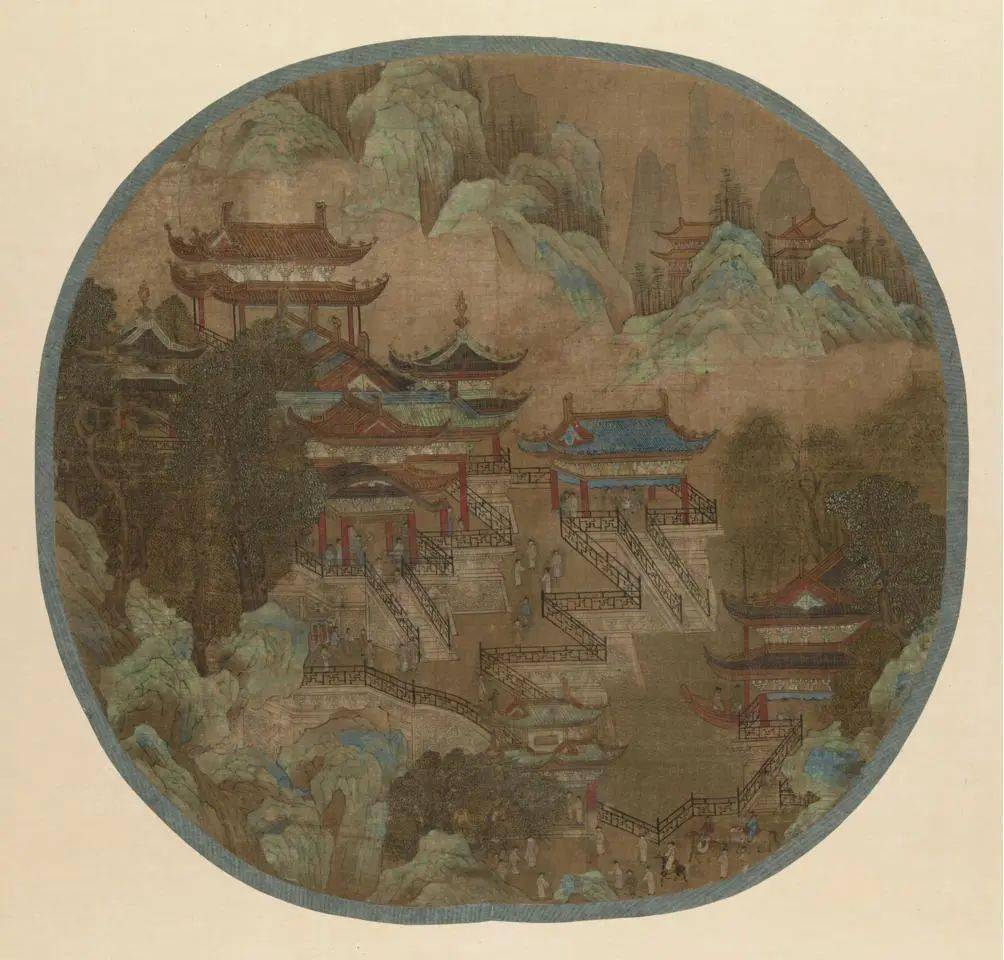 遇建：从宋画里看宋代园林建筑_进行_形态_局部