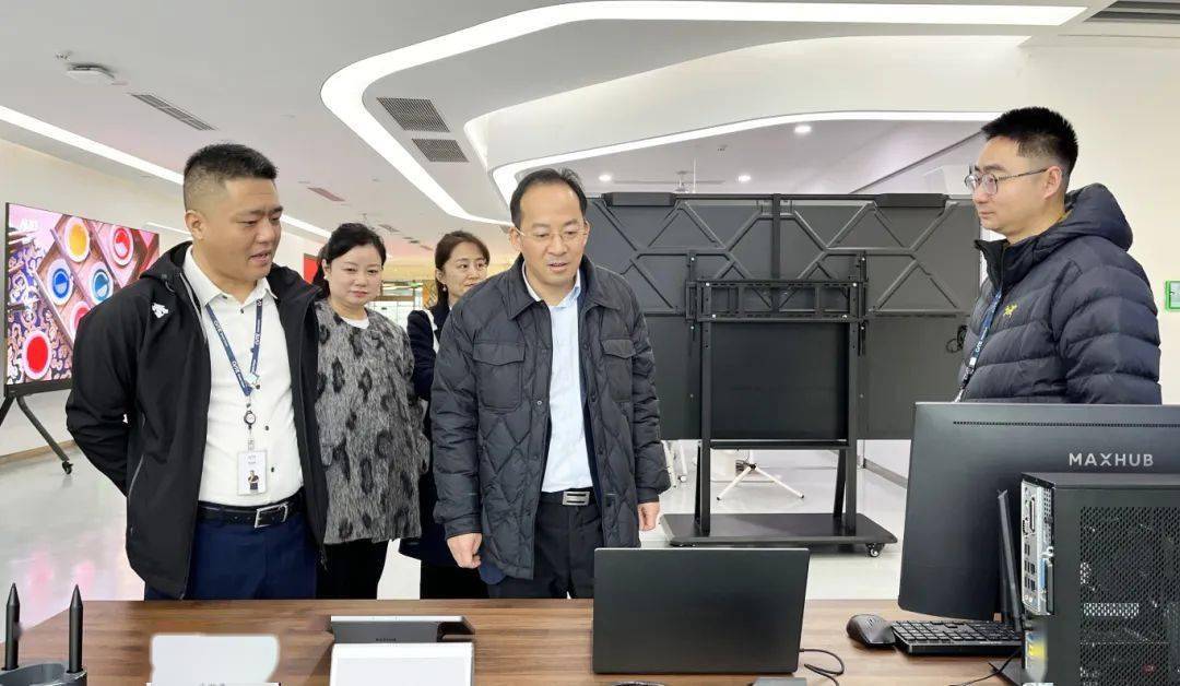 孙健新春走访慰问重点企业_度假区_产品_生产线