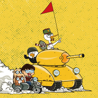 七日之约 | 《黄同学漫画二战史》——重温反法西斯战士用热血抒写的