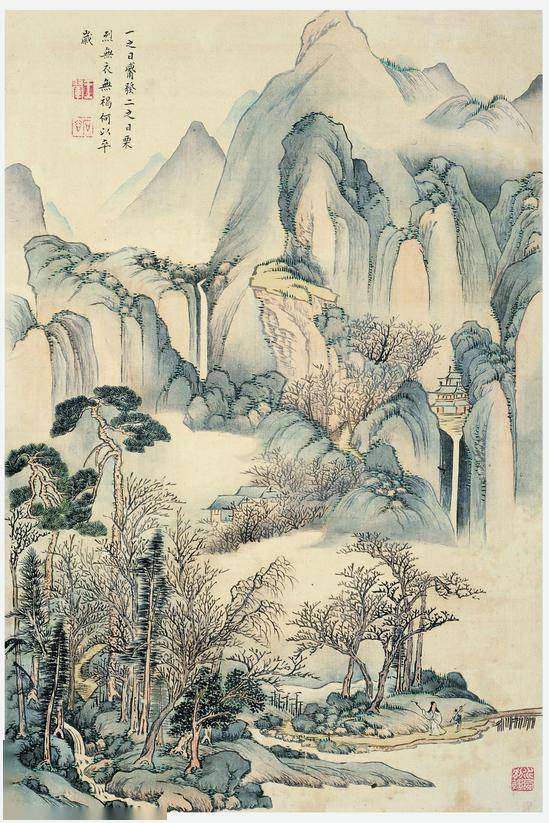 王时敏_九月_王鉴