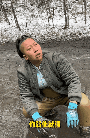 她被称为"战狼版李子柒",砌猪圈,焊狗笼,一人扛起半扇猪,把老公养成"