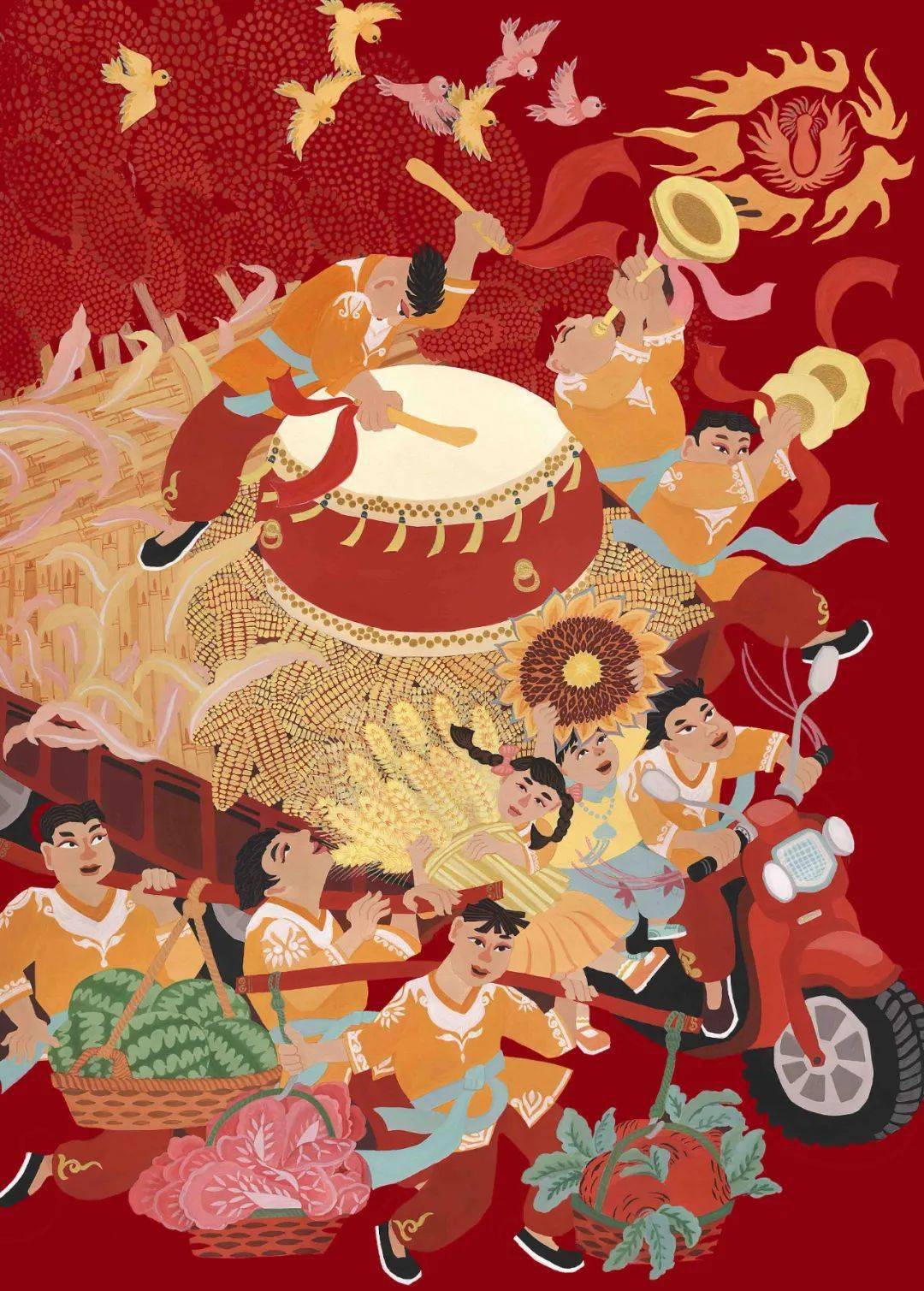 李子晶-多情的土地 黑龙江林国红-春华秋实 甘肃刘克勤-红运起年 山东