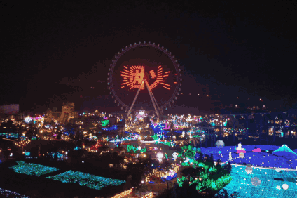赏花灯看演出吃汤圆猜灯谜……成都融创乐园多种玩法喜闹元宵~_活动