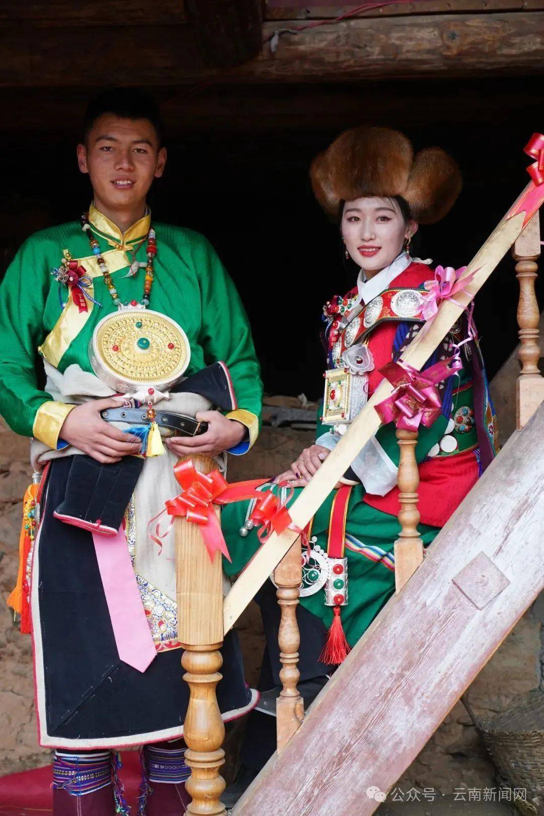 【行摄云南】云南迪庆:见证"新牧民"的婚礼_中新社_刘冉阳_央宗措姆