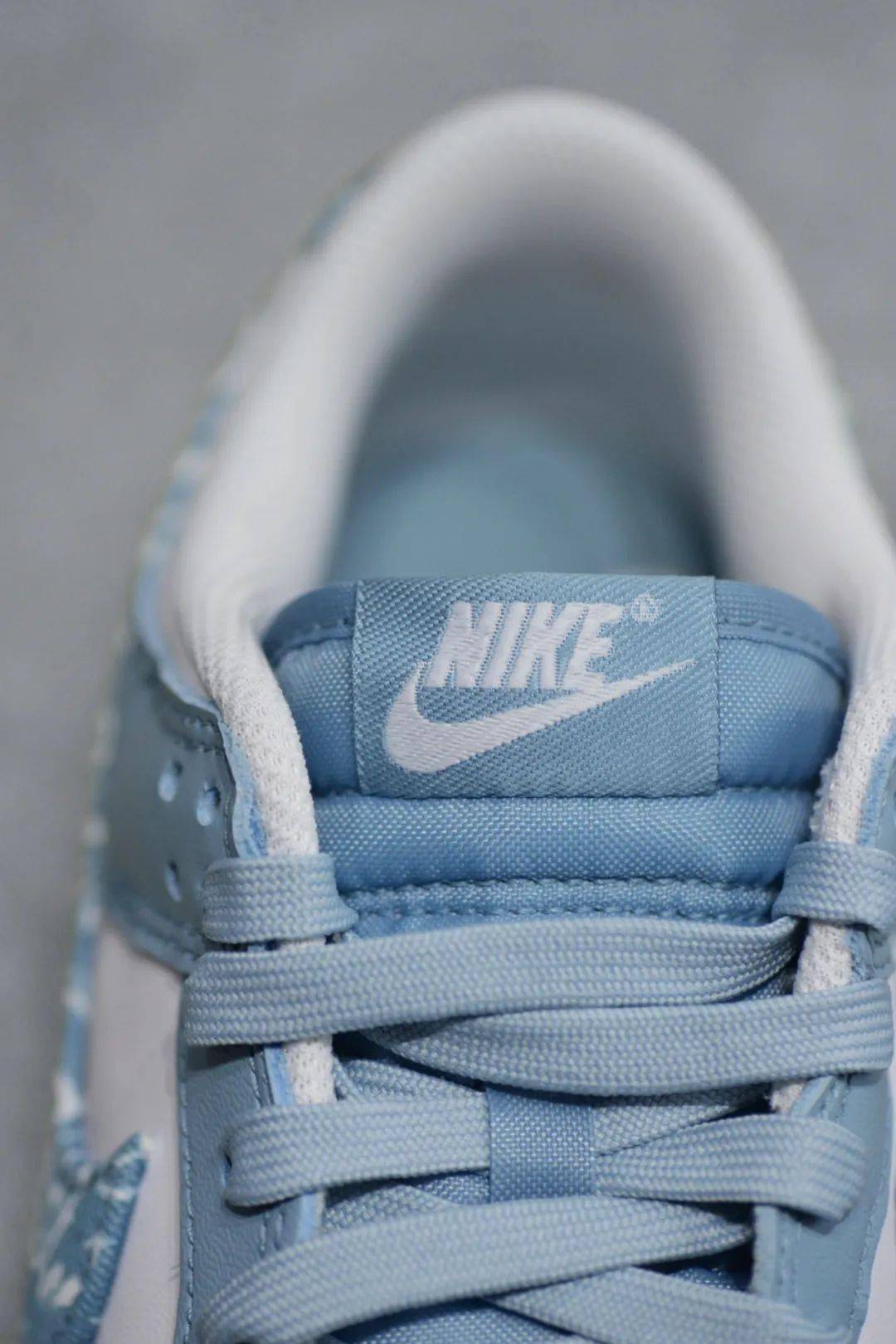 wmns nike dunk low "blue paisley"|soar 限量发售_蓝色_顾客_微信