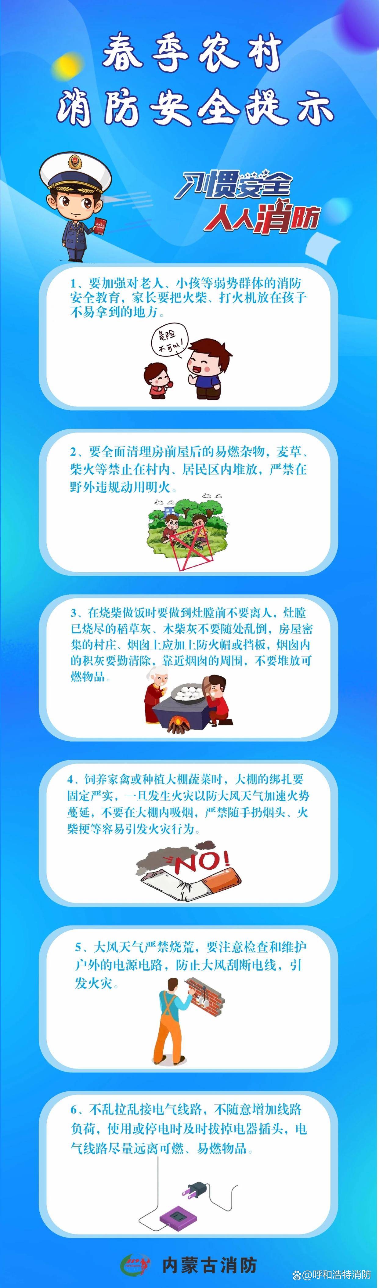 春季防火别大意,这些知识需谨记!