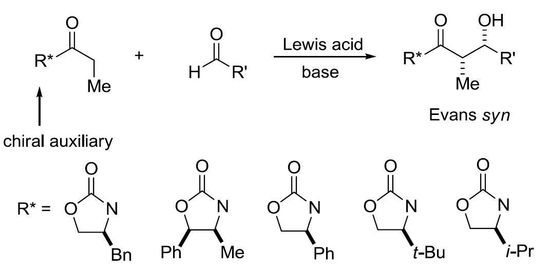 反应有如下特点:1) n-酰基噁唑烷酮在标准条件下(1.1eq bu2botf,1.