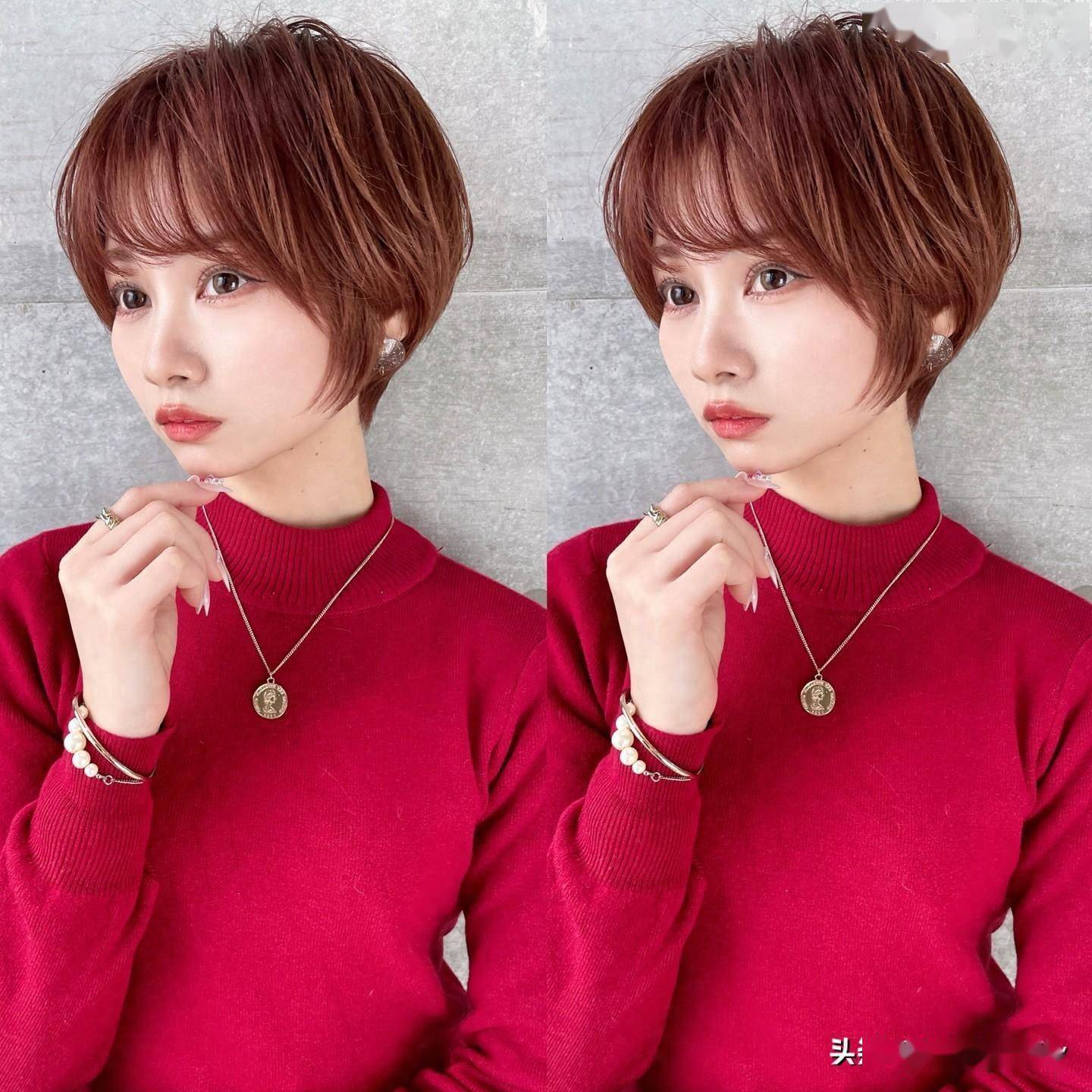 2024春季短发来了,蓬松时尚很修饰头型,喜欢就试试吧_发型_层次_脸型