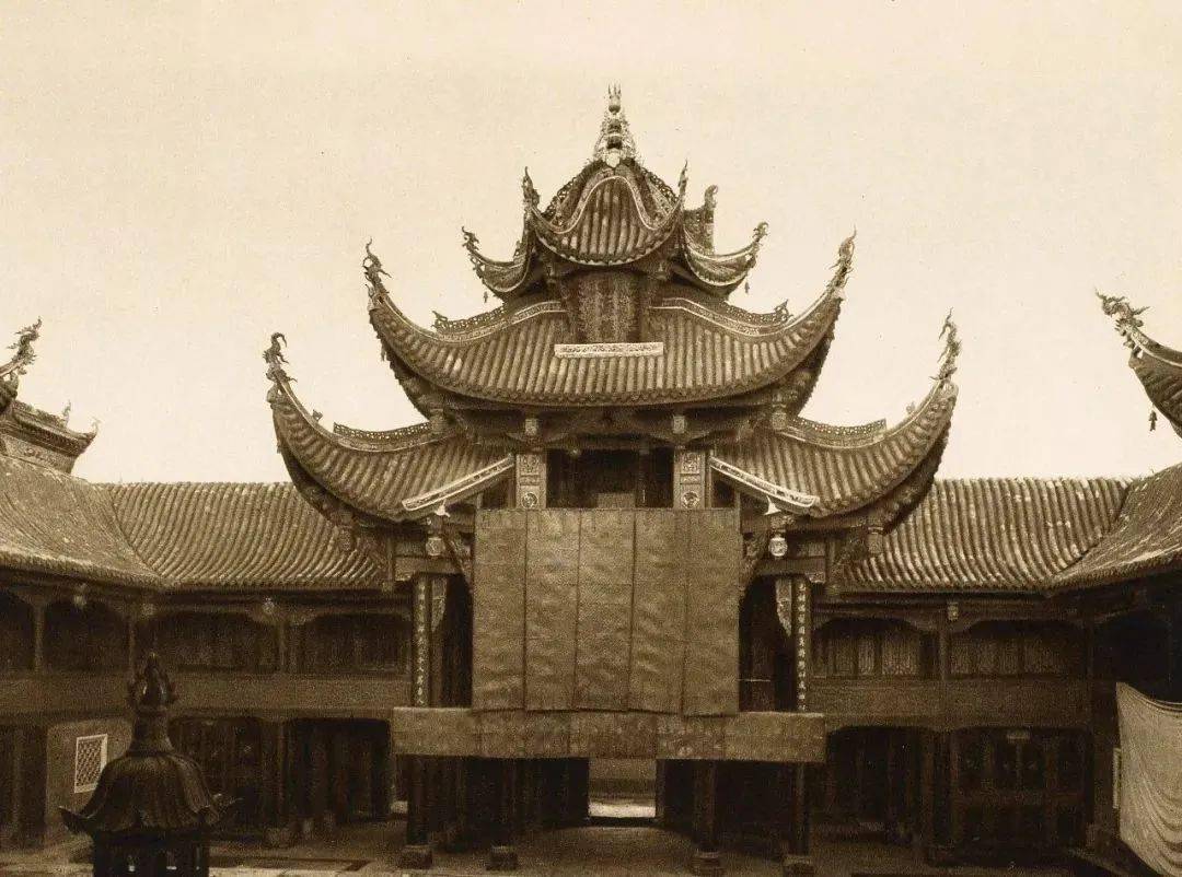 自流井 富顺县 禹田镇禹王宫入口▲ 万县 设防村庄入口▲ 重庆府 老君