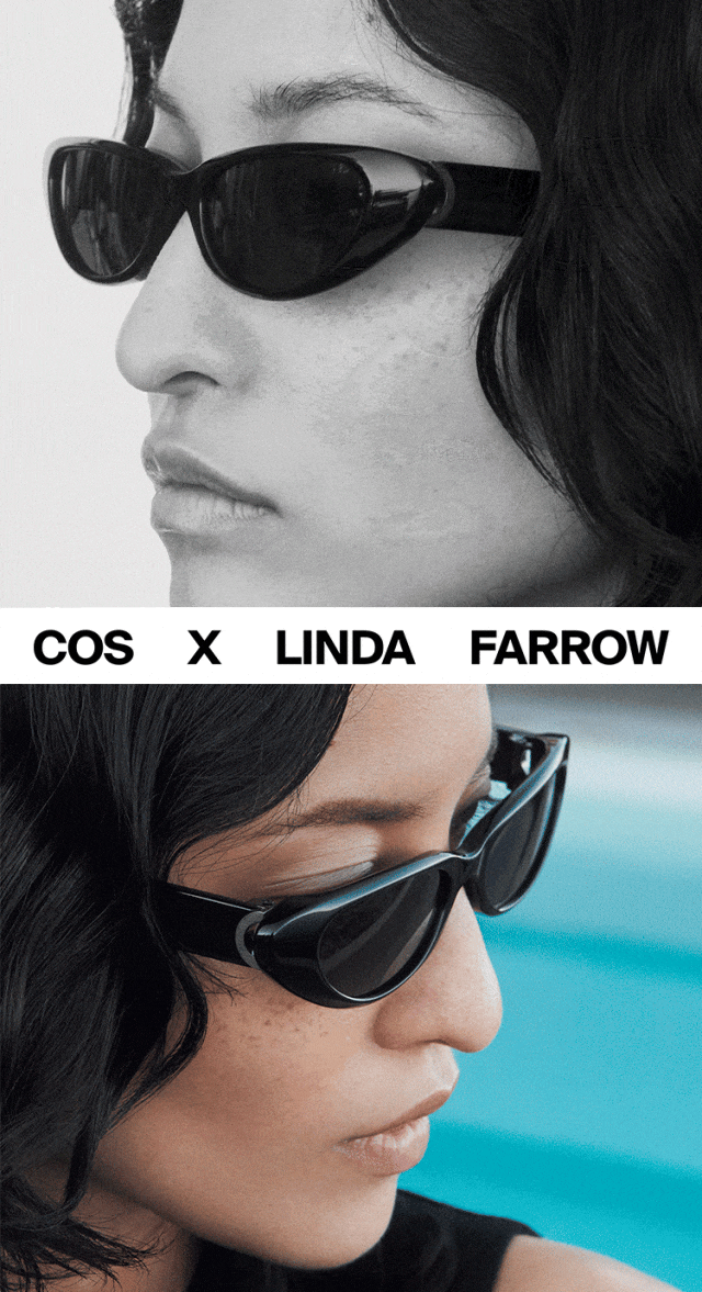 潮风尚丨cos × linda farrow 2024联名太阳镜系列