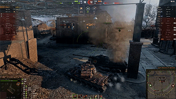 进可攻,退可守,新晋重坦五七式的战斗表现真的很不错!