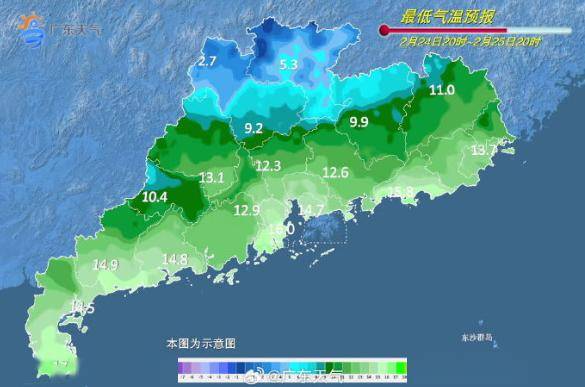 广东最低气温-5°c!江门的天气._冷空气_影响_市县