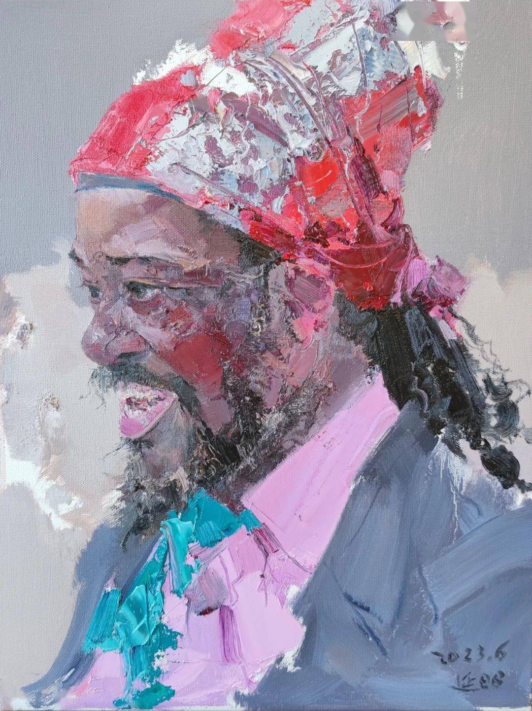 张延昭 纽约 2023-2024_布面_油画_作品