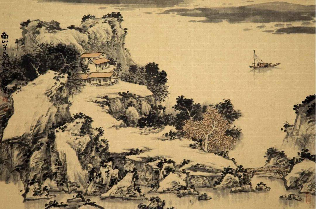 取法乎上——研习中国山水画的古意之美_五代_传统_笔墨