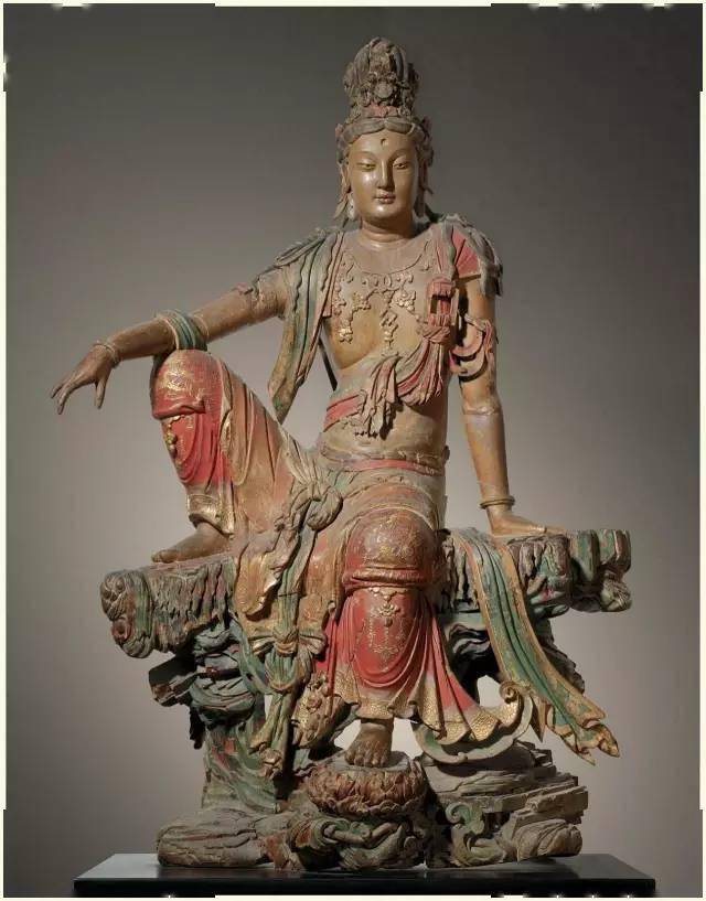 菩萨_石雕_立像