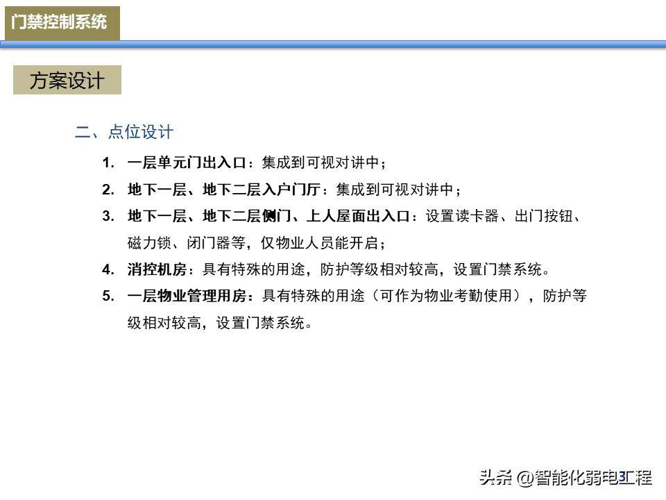 小區項目門禁系統設計案例分享,弱電小白必看_施工_文檔_方案