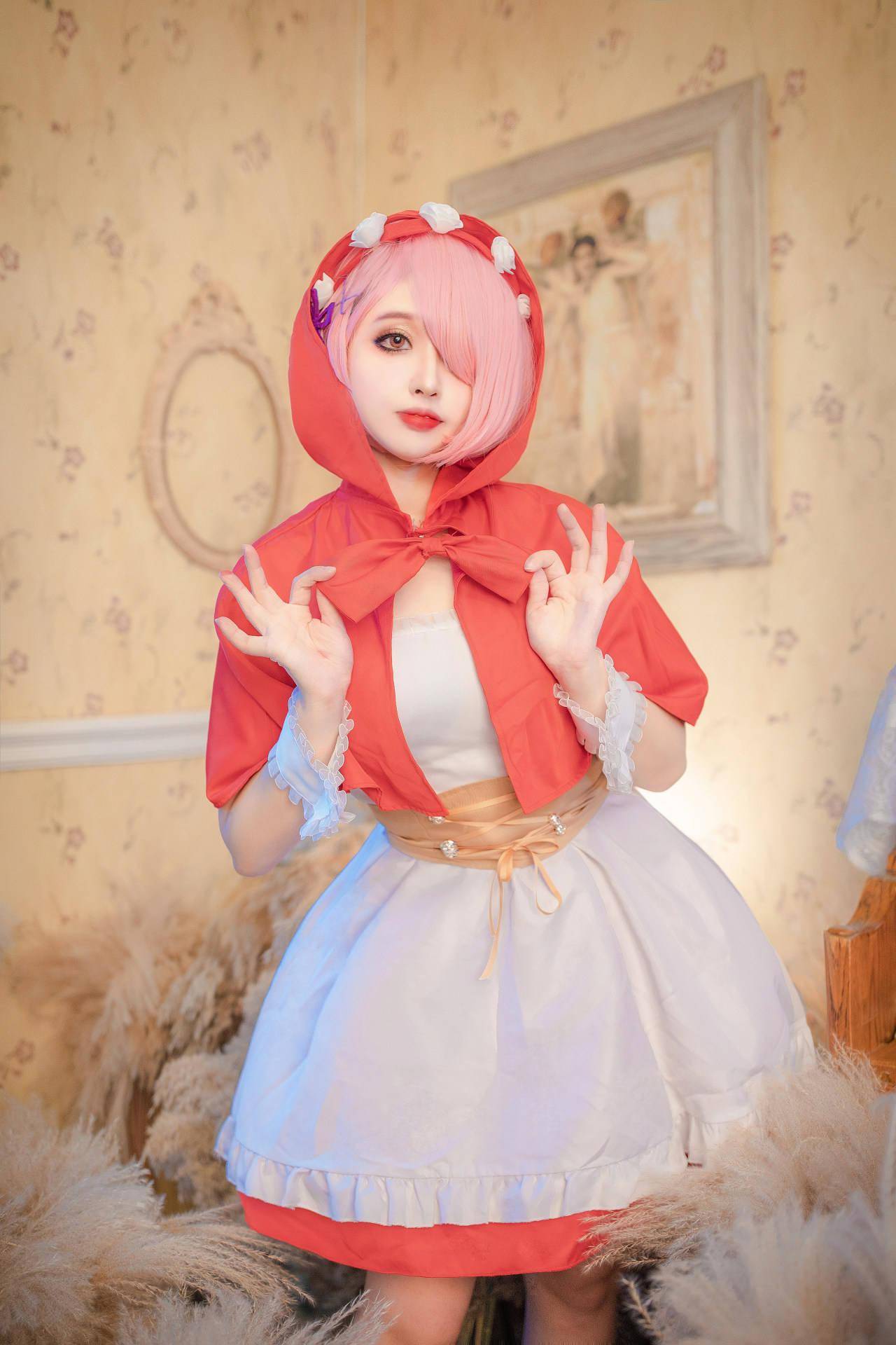 re:从零开始的异世界生活 拉姆小红帽~_图片_虚空_来源