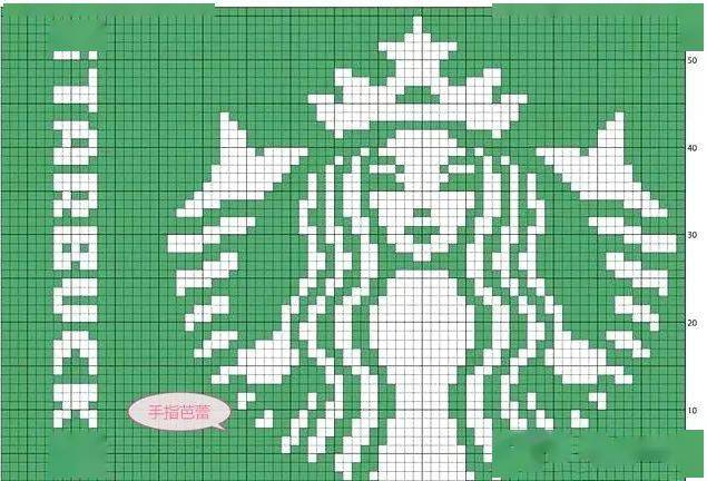 钩织星巴克,可乐杯的杯套 附图解