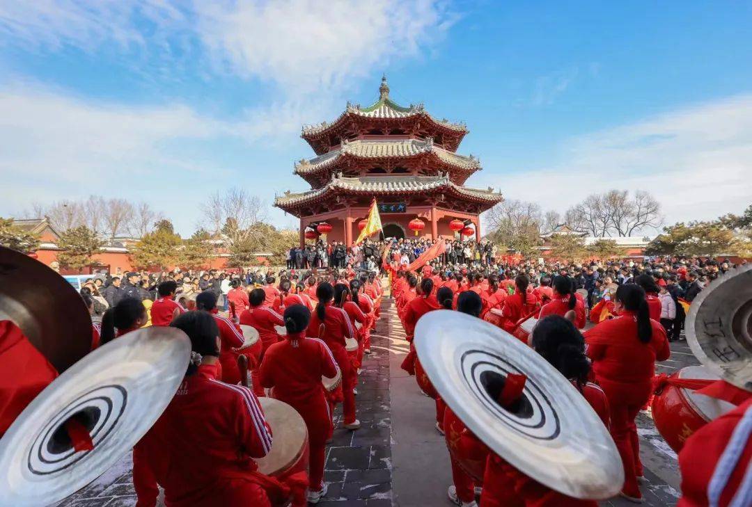 曲阳庙会图片