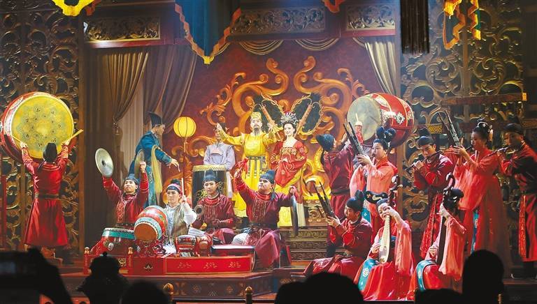 搭载春晚热度 西安非遗演化为城市ip_鼓乐_社会生活_东仓