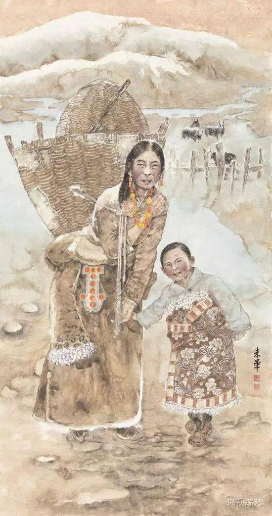 主持人朱军一幅画,卖了130万!看看长啥样?_范曾_先生_国画