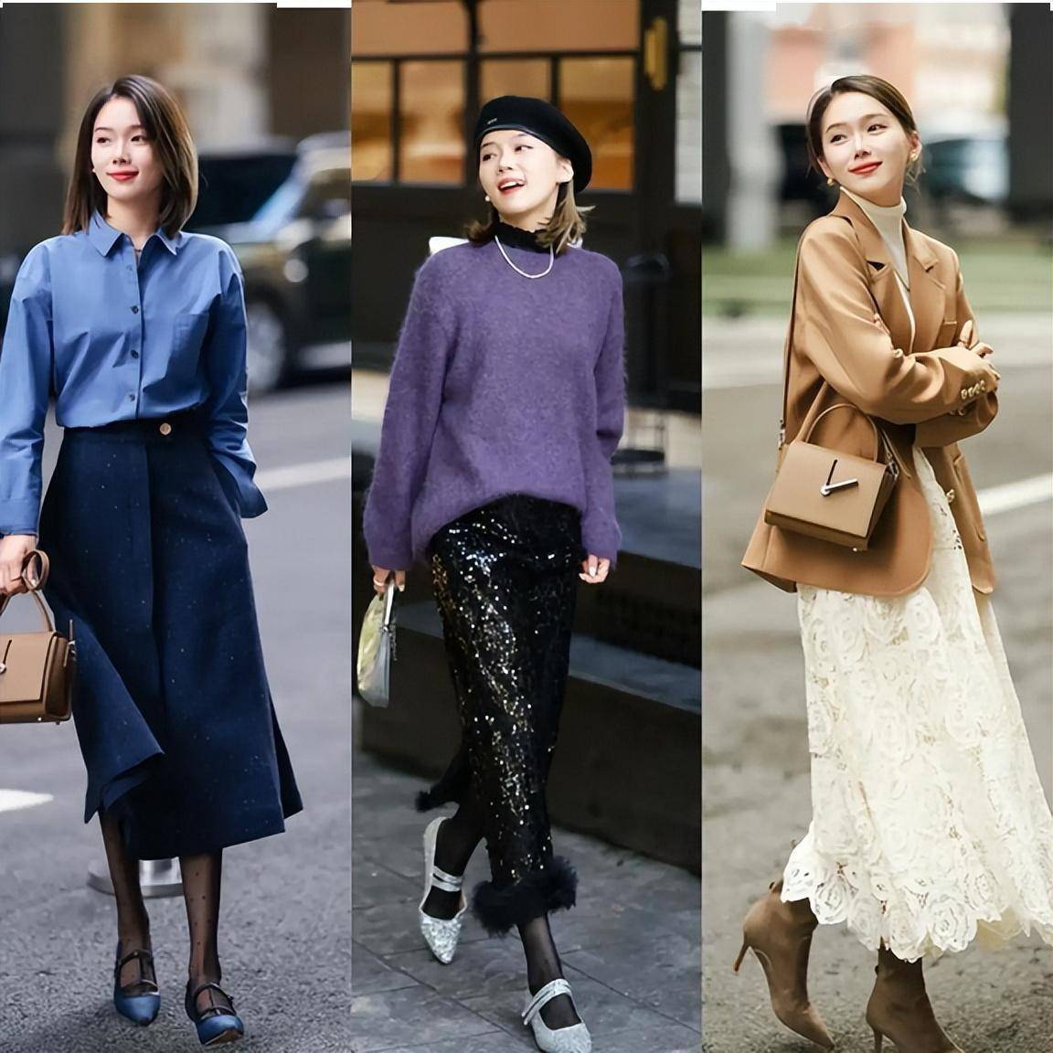 40岁左右的女人,可"照搬"这些日常穿搭,简约高级又得体!