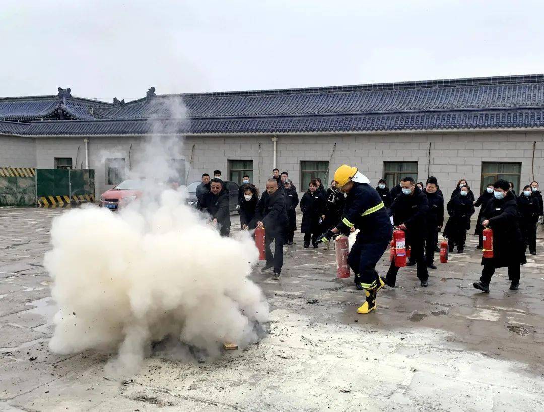 兰州市殡仪馆开展消防应急演练_工作_火情_火灾