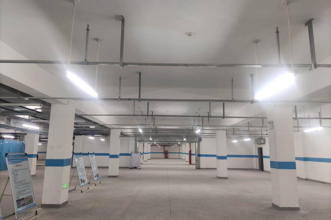 块道路总平面部署井道电梯等绿色施工技术示范效果良好项目永临结合