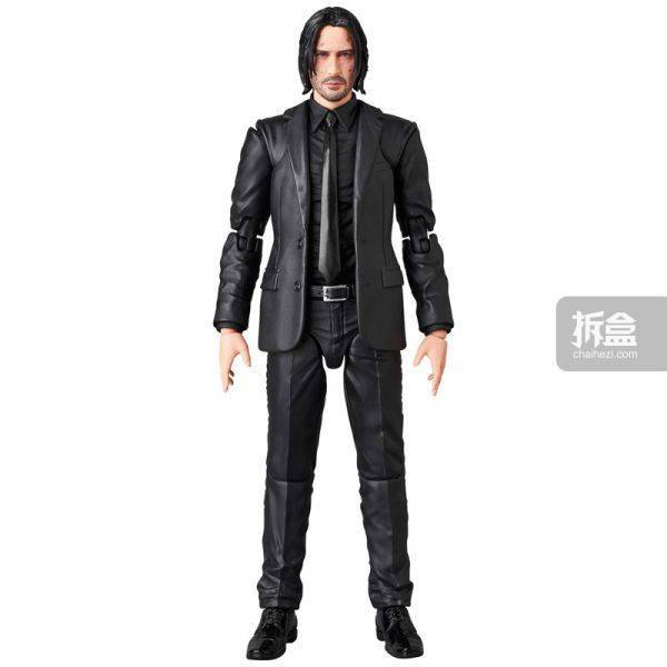 mafex 疾速追杀4 john wick caine基努甄子丹1/12人偶_官方_产品_cm