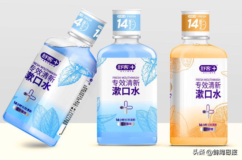 舒客专效清新漱口水新升级,释放夏日清凉_口腔_数据_问题