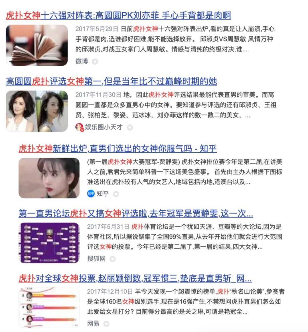 互相给女友打分,虎扑走上了绝路_评分_体育_高分