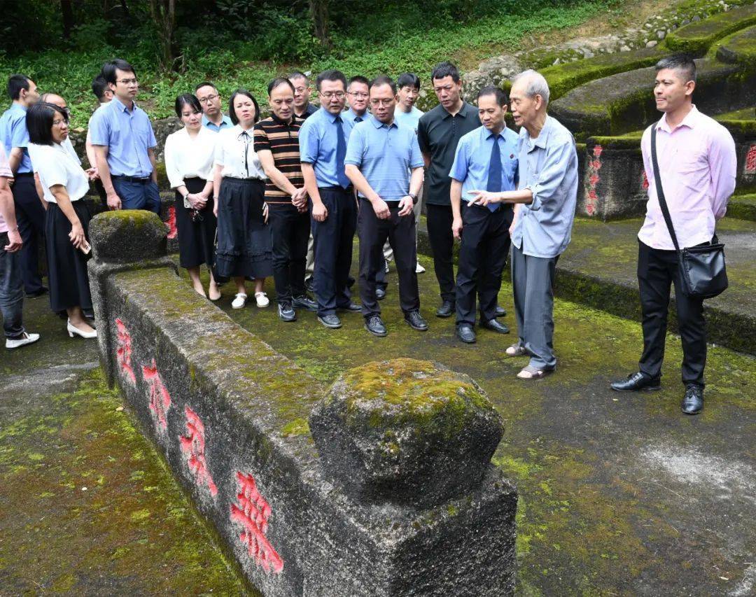 检察官通过现场调查,无人机勘查,调阅资料等方式,对黄乃裳墓园周边