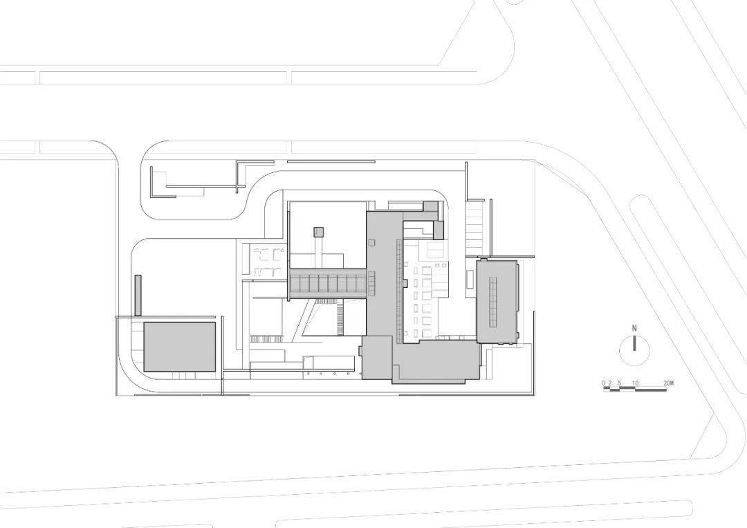 总平面图 08studio a 首层平面图 08studio a 屋顶平面图 08