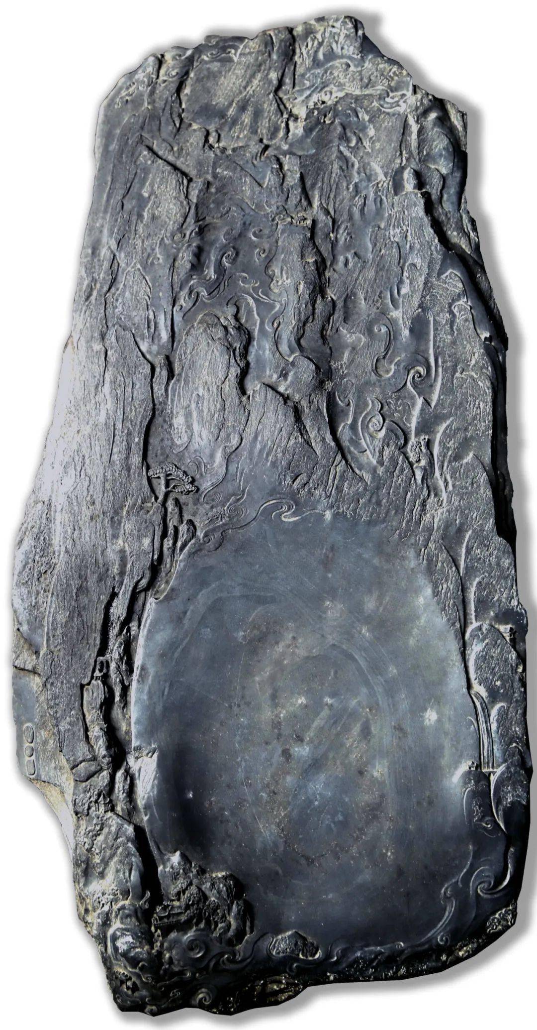 【让文化活起来】关德军:《八百里黄山图》砚_景区_砚台_创作