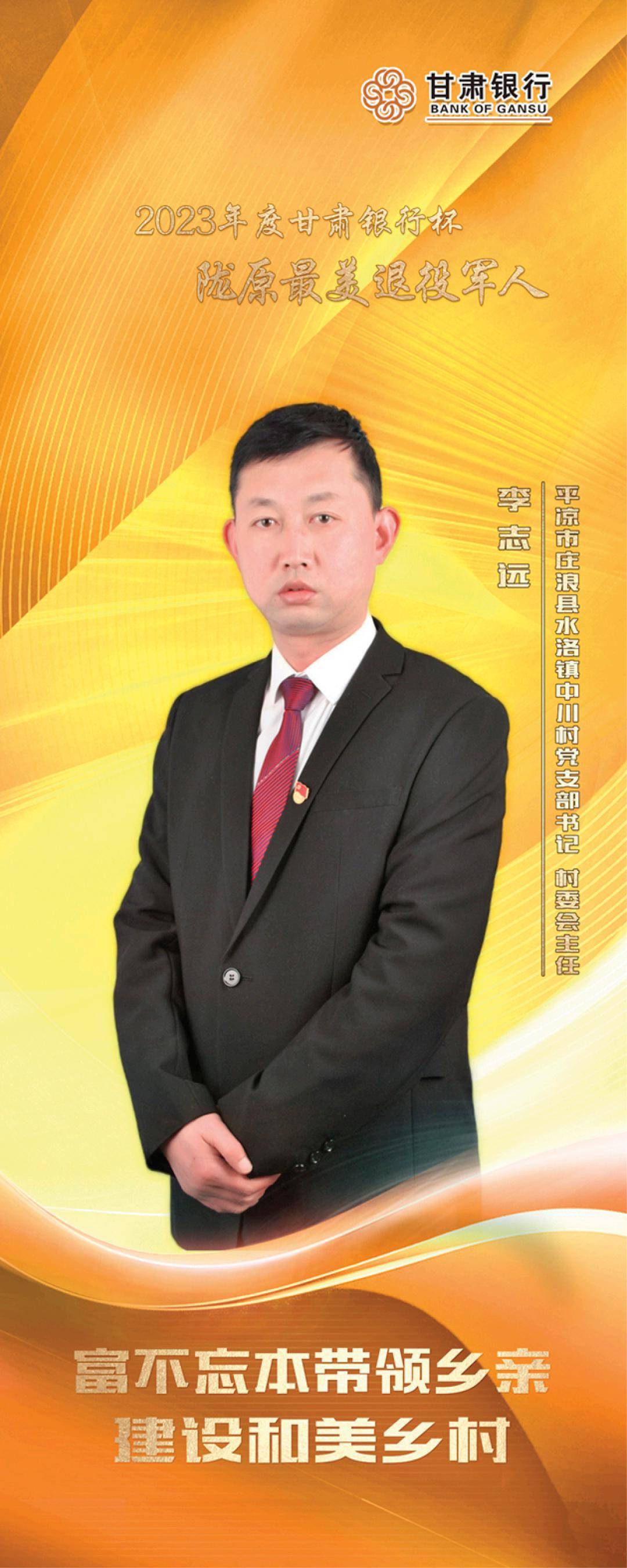 誓言无声 军魂永驻——2023年度"陇原最美退役军人"