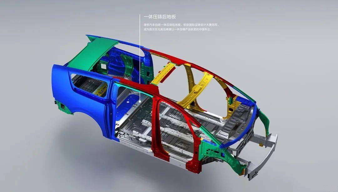 系/6系铝或铸铝根据官方资料,白车身的扭转刚度已经达到了44000nm/deg