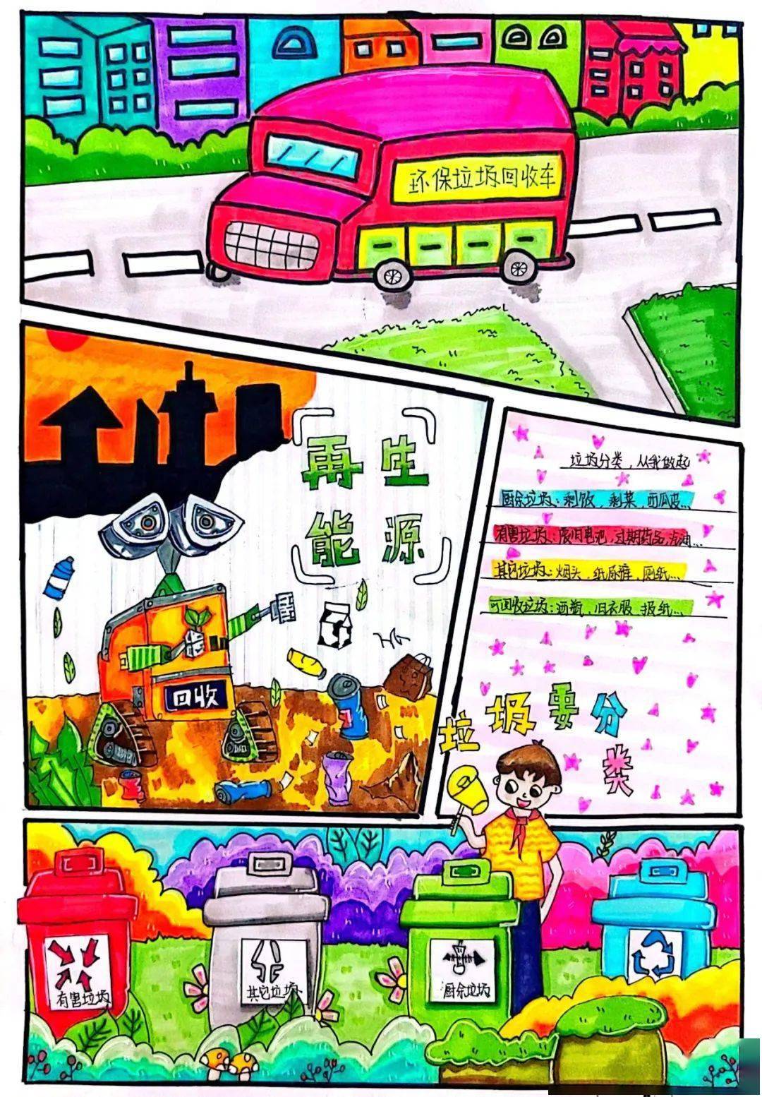 巧手绘报,润心赋能——福州屏东中学寒假思政德育手抄报获奖作品展