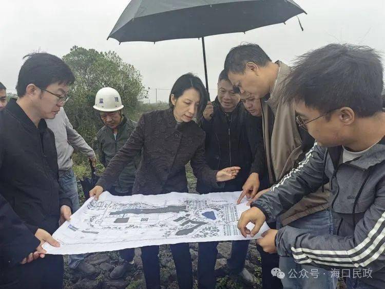 市民政局局长严音莉检查督导市人文生态纪念园项目_建设_调研_措施