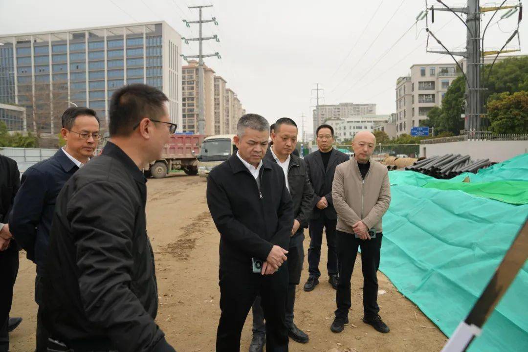 时政要闻王楚彬带队调研要求把握节点倒排工期按时保质