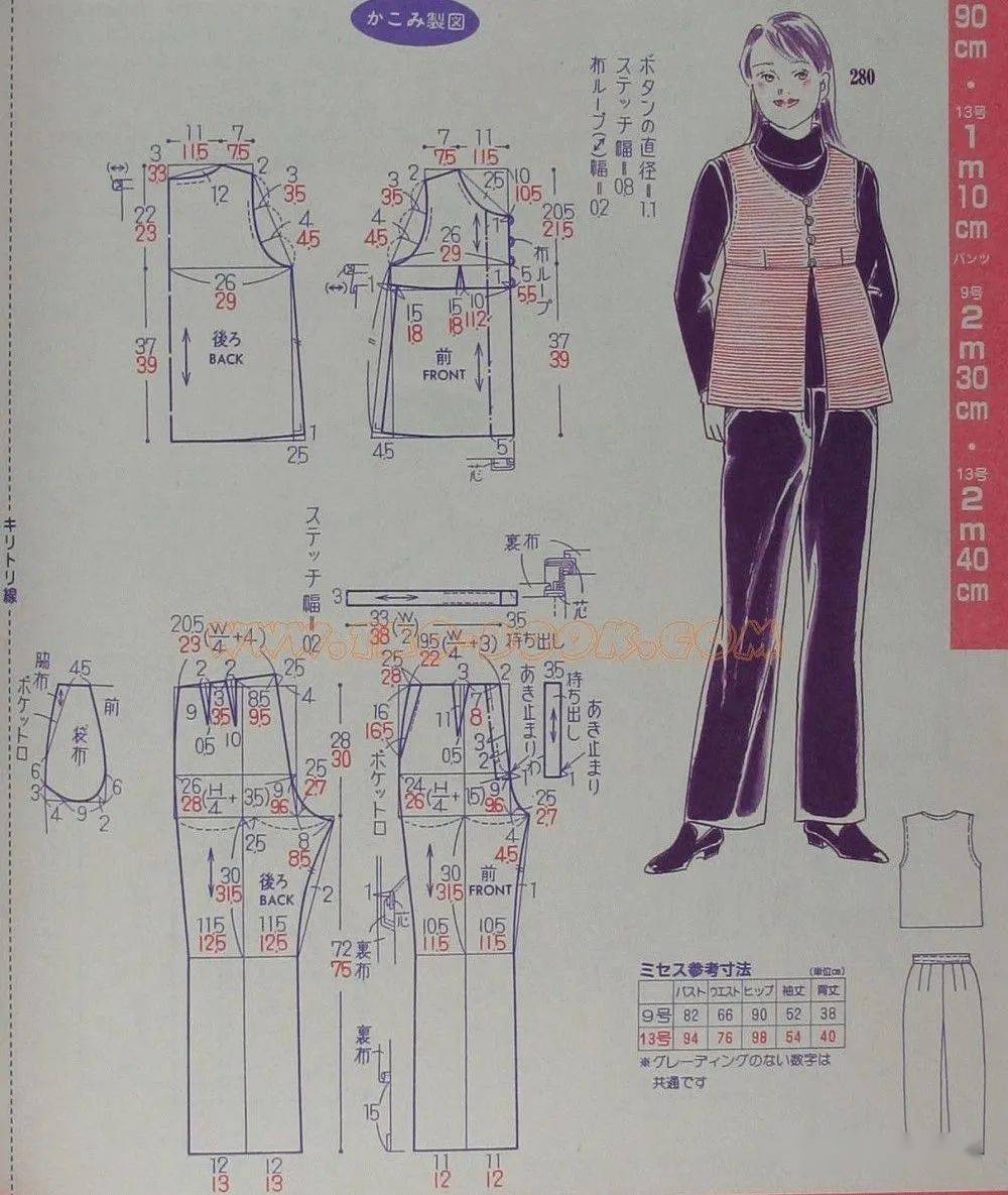 纸样| 38款国外时尚女装 - 款式,纸样大放送!_服装_趋势_的设计