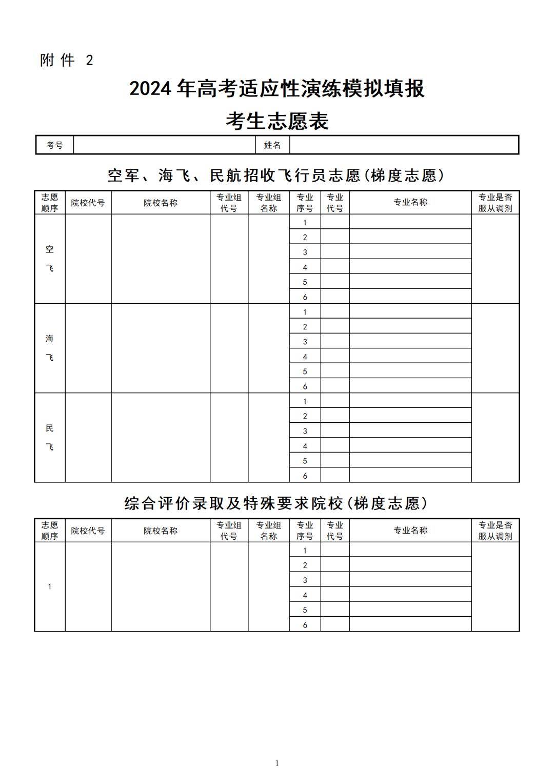 2024新高考适应性演练下周一开始模拟志愿填报!_招生_考生_院校