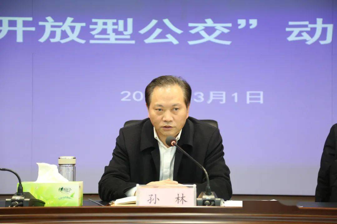 孙林:抢抓机遇 推动转型 全力打造开放型公交_发展_服务_变革