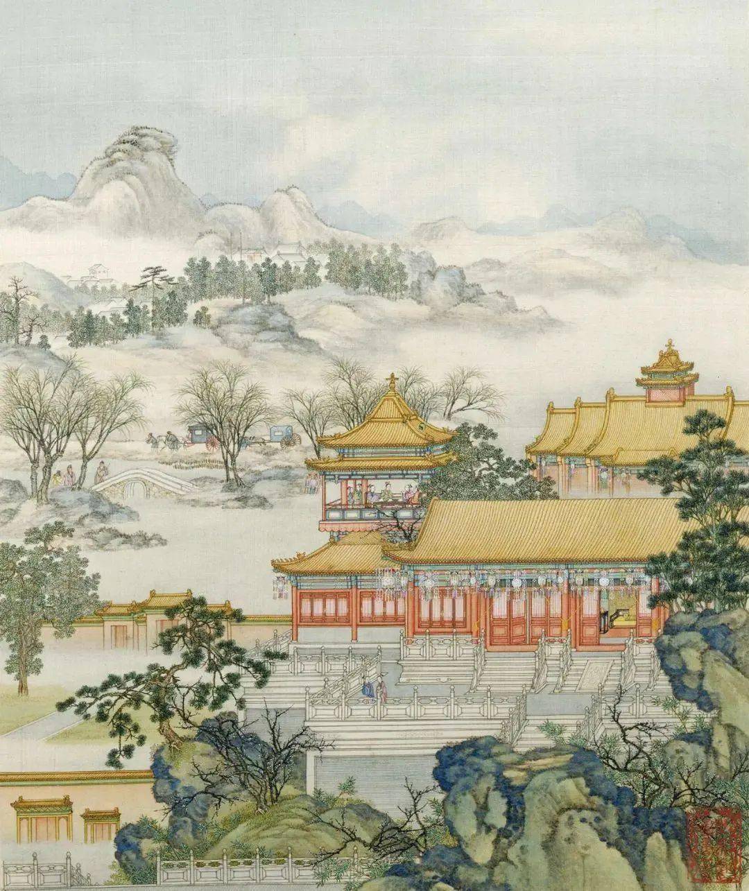 什么样的画卷能重现圆明园的亭台楼阁