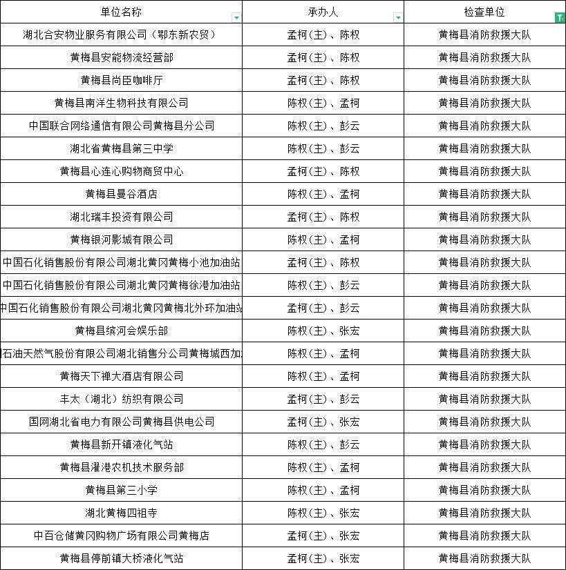 2024年3月份"双随机一公开"监督抽查任务公示_浠水县_英山县_团风县